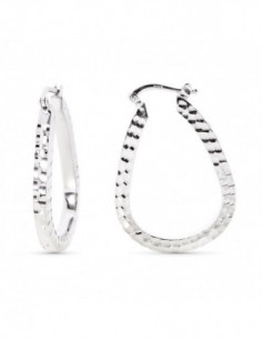 18K AROS ORO BLANCO GOTA... 2