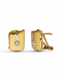 18K PENDIENTES ORO AMARILLO... 2