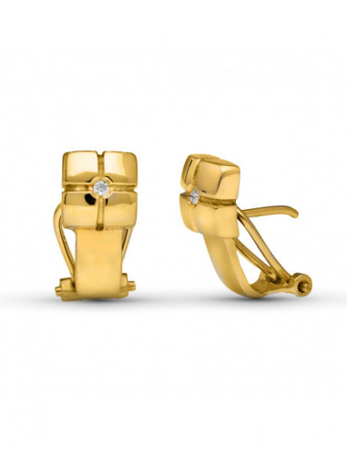 18K PENDIENTES ORO AMARILLO DIAMANTES... 18K PENDIENTES ORO AMARILLO DIAMANTES...
