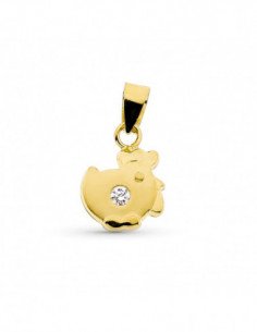 18K COLGANTE ORO AMARILLO... 2
