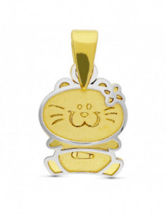 18K COLGANTE ORO BICOLOR... 2