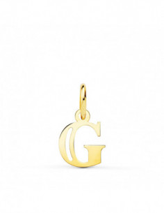 18K COLGANTE LETRA  G  .... 2