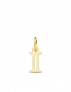 18K COLGANTE LETRA  I  .... 2