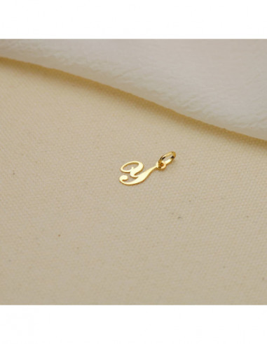 18K COLGANTE ORO AMARILLO INICIAL...