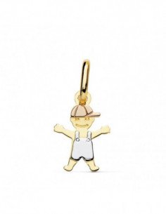 18K COLGANTE ORO TRICOLOR... 2