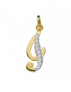 18K COLGANTE LETRA I... 2