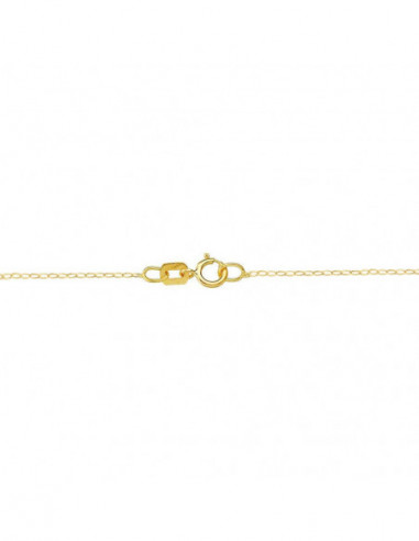 18K GARGANTILLA ESTRELLAS ORO...