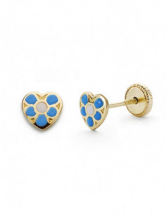 18K PENDIENTES ORO AMARILLO... 2