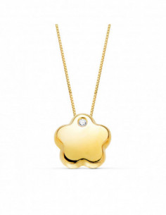 18K COLGANTE FLOR CIRCONITA... 2