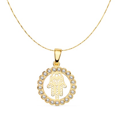 18K COLGANTE ORO AMARILLO...