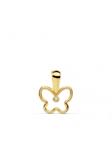 18K COLGANTE ORO AMARILLO MINI...