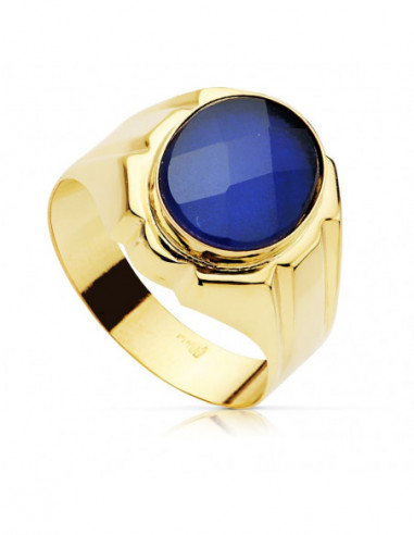 18K SELLO ORO AMARILLO HUECO...