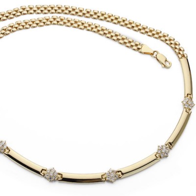 18K GARGANTILLA ORO...