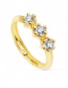 18K SORTIJA ORO AMARILLO... 2
