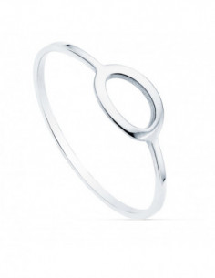 18K SORTIJA ORO BLANCO LISA... 2