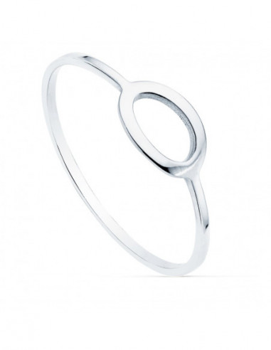 18K SORTIJA ORO BLANCO LISA MOTIVO...