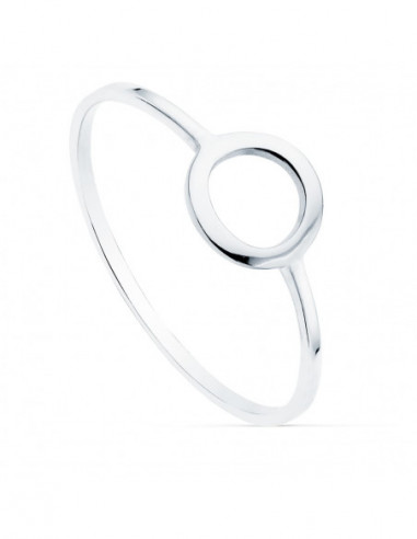 18K SORTIJA ORO BLANCO LISA MOTIVO...