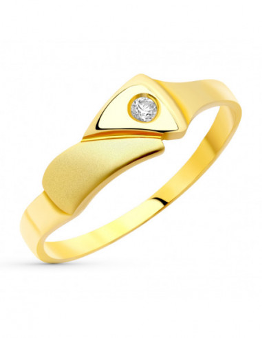 18K SORTIJA CIRCONITAS