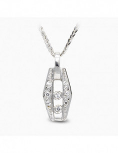 18K GARGANTILLA ORO BLANCO... 2