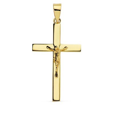 18K CRUZ CON CRISTO 29X18X3 MM