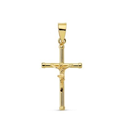 18K CRUZ CON CRISTO....