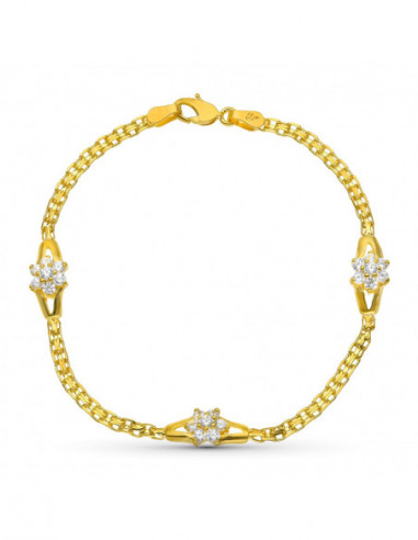 18K PULSERA ORO AMARILLO COMUNION...
