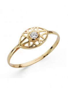 18K SORTIJA CON PIEDRAS... 2