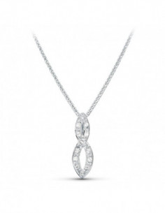 18K GARGANTILLA ORO BLANCO... 2