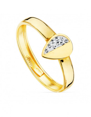 18K SORTIJA ORO AMARILLO COMUNION...