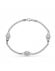 18K PULSERA ORO BLANCO... 2