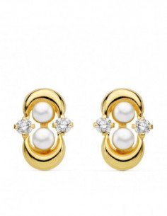 18K PENDIENTES COMUNION... 2