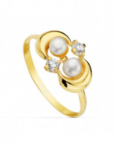 18K SORTIJA COMUNION PERLA... 2