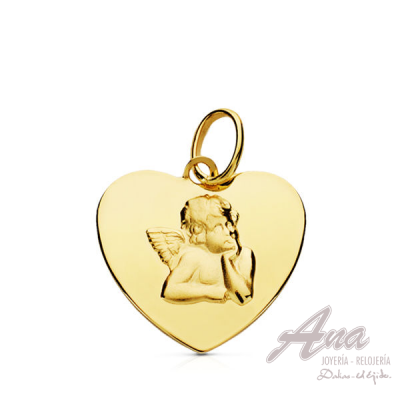 9K CORAZON ORO AMARILLO...