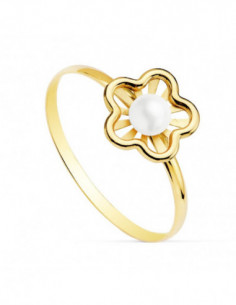 18K SORTIJA FLOR CALADA... 2