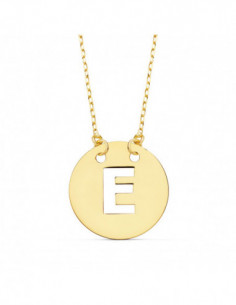 18K COLGANTE LETRA  E  15... 2