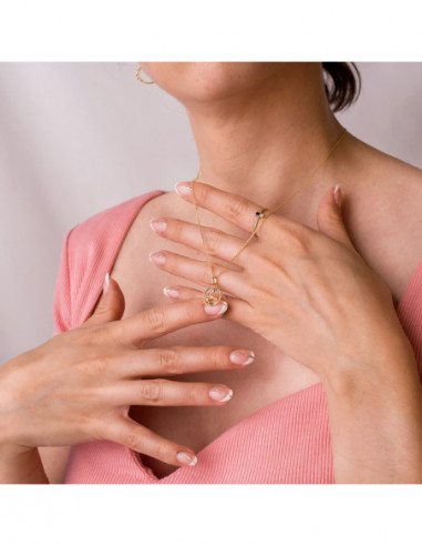 18K COLGANTE ORO AMARILLO HOROSCOPO...