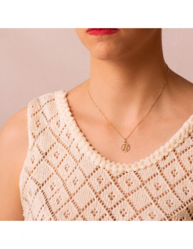 18K COLGANTE ORO AMARILLO HOROSCOPO...