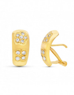 18K PENDIENTES ORO AMARILLO... 2