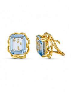 18K PENDIENTES ORO AMARILLO... 2