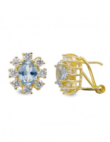 18K PENDIENTES ORO AMARILLO...