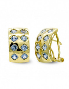 18K PENDIENTES ORO AMARILLO... 2