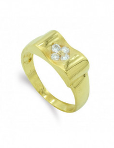 18K SORTIJA ORO AMARILLO... 2