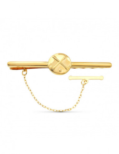 18K AGUJA ORO AMARILLO GOLF 55X14 MM