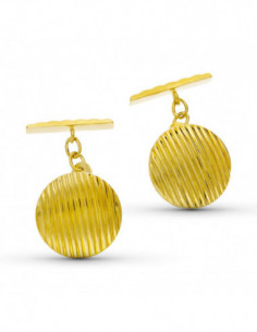 18K GEMELOS REDONDOS... 2