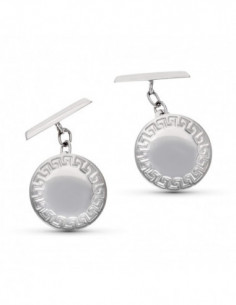 18K GEMELOS ORO BLANCO... 2