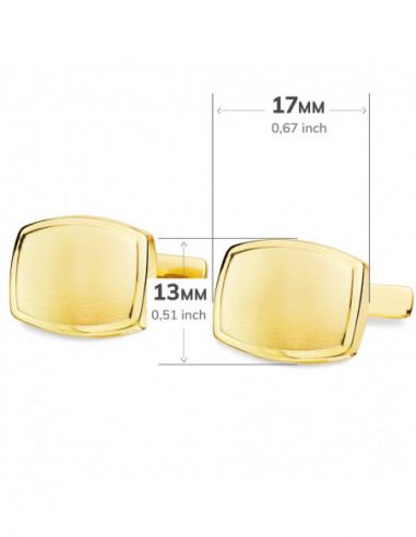GEMELOS ORO AMARILLO TONEL MATE Y...