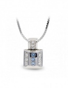 18K GARGANTILLA ORO BLANCO... 2