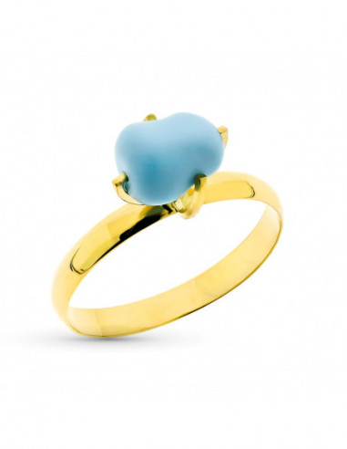 18K SORTIJA ORO AMARILLO GARRA...