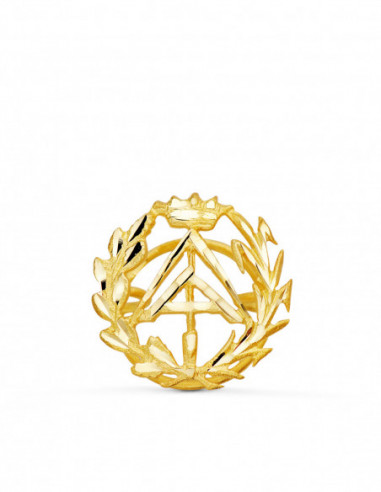 18K INSIGNIA ORO AMARILLO APAREJADOR...