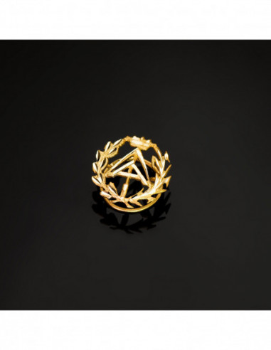 18K INSIGNIA ORO AMARILLO APAREJADOR...